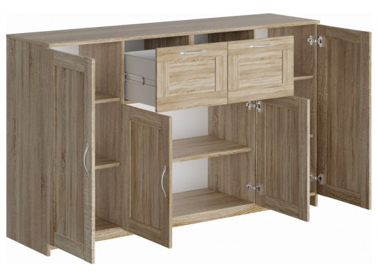 Тумба СИРИУС 4 двери и 2 ящика 2.02.03.300.1 в Ростове-на-Дону