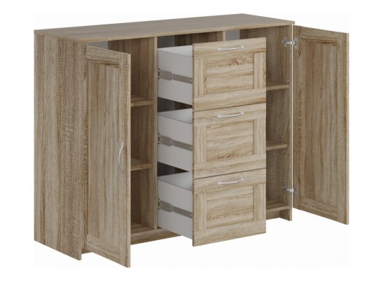 Тумба СИРИУС 2 двери и 3 ящика 2.02.03.340.1 в Ростове-на-Дону