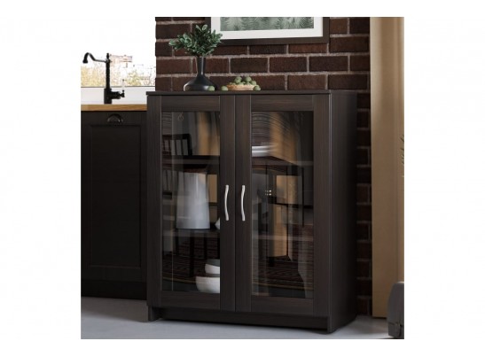 Тумба СИРИУС 2 двери со стеклом 2.02.03.360.1 в Ростове-на-Дону