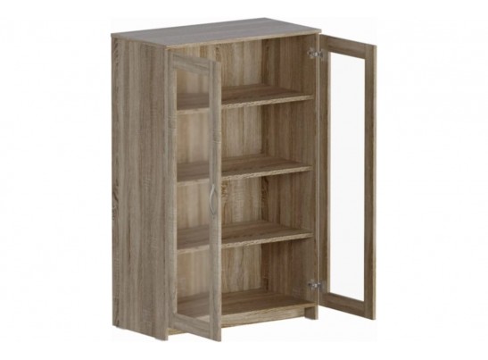 Тумба/комод СИРИУС 2 двери со стеклом 2.02.03.390.1 в Ростове-на-Дону