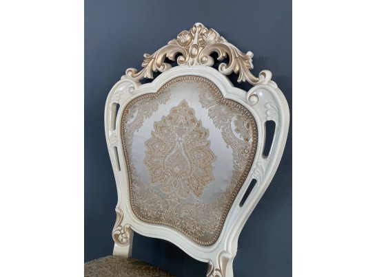 Стул Розалия (слоновая кость, патина золото)