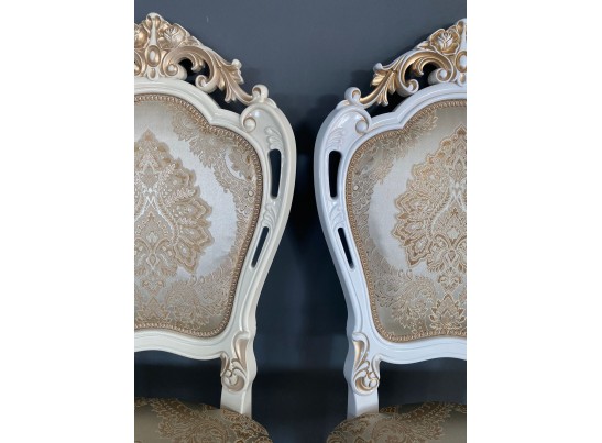 Стул Розалия (слоновая кость, патина золото)