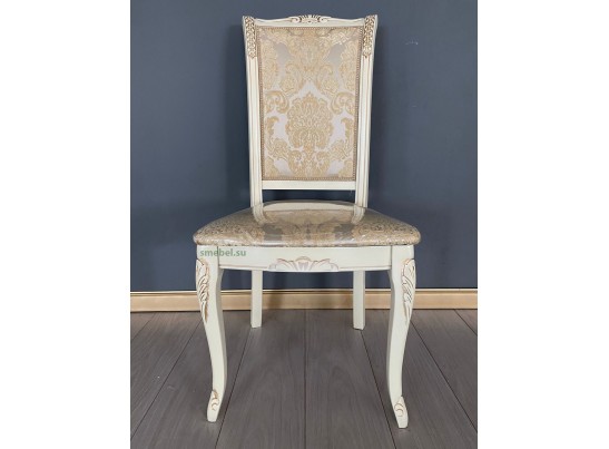 Стул Верона (слоновая кость, патина золото)