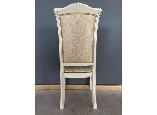Стул Верона (слоновая кость, патина золото)
