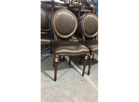 Стул Медальон (орех, черная патина)