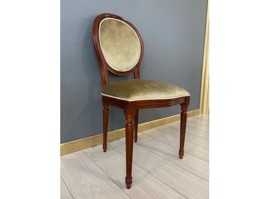 Стул Медальон (орех, черная патина)