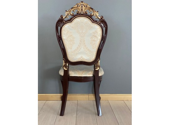 Стул Розалия (темный орех, патина золото)