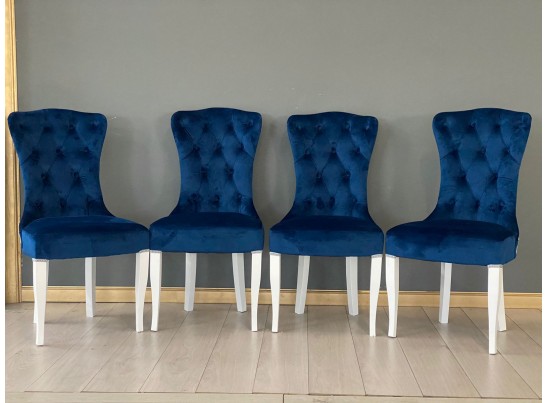 Стул с каретной стяжкой Ассоль (белый)