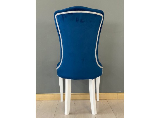 Стул с каретной стяжкой Ассоль (белый)