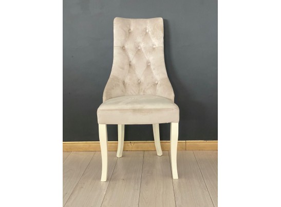 Стул с каретной стяжкой Ассоль 3 (слоновая кость)