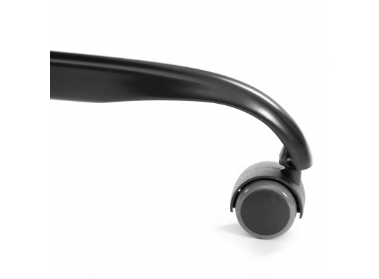 Кресло Чиф Металбл/Chief Metalbl кож/зам/ткань, черный/черный стеганный/черный, 36-6/36-6/TW-11