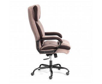 Кресло Дюк МеталБл/Duke metal BL ткань, светло-коричневый, KUB 03/TW-24