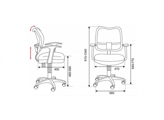 Детское кресло Бюрократ CH-W797 в Ростове-на-Дону