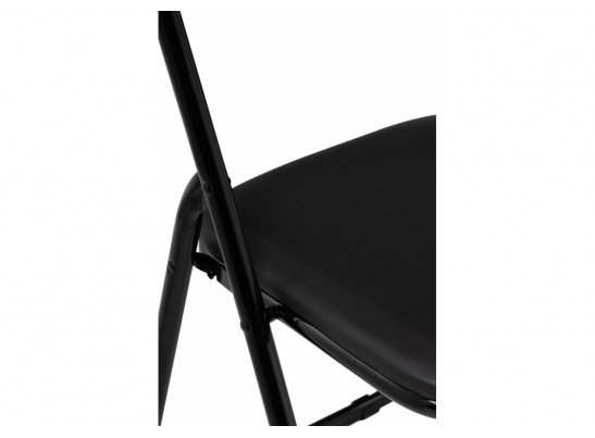 Стул на металлокаркасе Fold 1 складной black / black