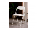Стул на металлокаркасе Fold 1 складной white / white