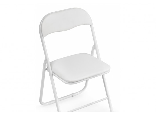 Стул на металлокаркасе Fold 1 складной white / white