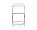 Стул на металлокаркасе Fold 1 складной white / chrome