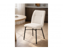 Стул на металлокаркасе Denis beige / black