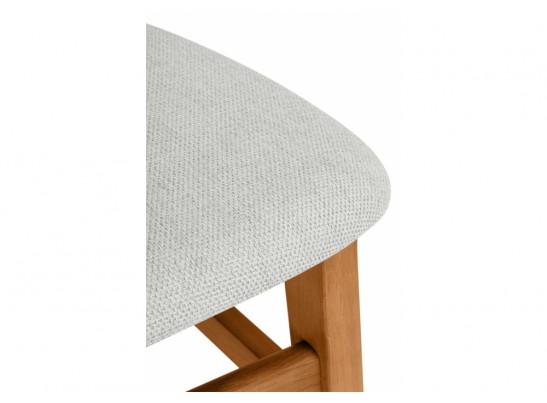 Деревянный стул Okava бежевый / орех