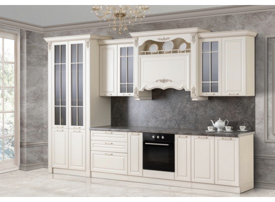 Пенал "Вирджиния" 1,0 (2-х дверный со стеклом) в Ростове-на-Дону