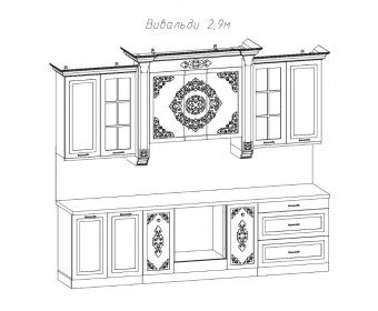 Кухня "Вивальди" 2.9