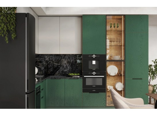 Кухонный гарнитур Интегра угловой 2,84*1,5