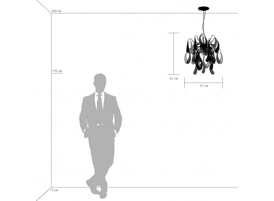 Люстра подвесная Manica Lightstar 794194 в Ростове-на-Дону