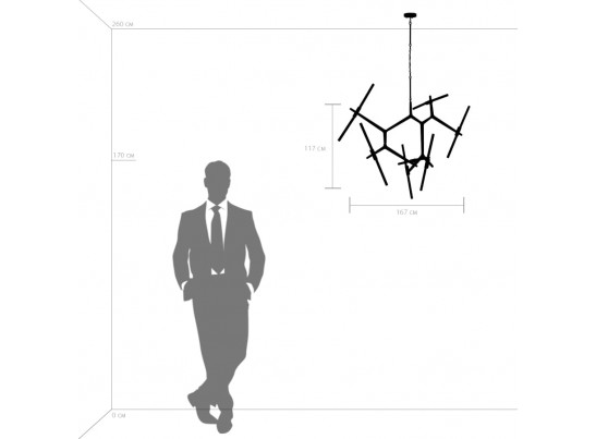 Люстра подвесная Struttura Lightstar 742146 в Ростове-на-Дону