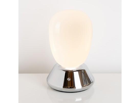 Настольная лампа диммируемая 10W 3000K матовый/хром Uovo III Lightstar 807914 в Ростове-на-Дону