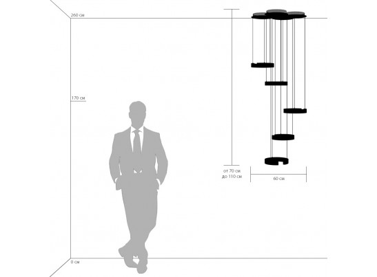 Подвес Unitario Lightstar 763439 в Ростове-на-Дону