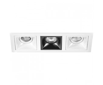 Комплект из светильников и рамки DOMINO Domino Lightstar D536060706