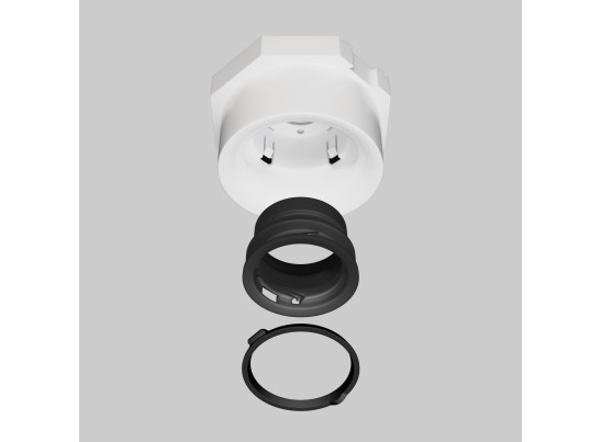 Рамка (светильник) скрытого монтажа лампочек и LED модулей MR16 в натяжной потолок Anello Lightstar 112007 в Ростове-на-Дону