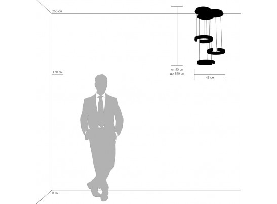 Подвес Unitario Lightstar 763349 в Ростове-на-Дону