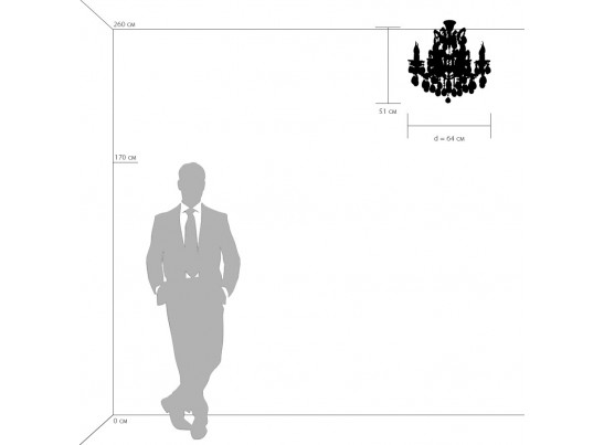 Люстра подвесная Champa nero Osgona 879087 в Ростове-на-Дону