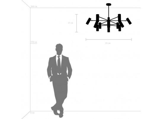 Люстра потолочная Roma Lightstar 718327 в Ростове-на-Дону