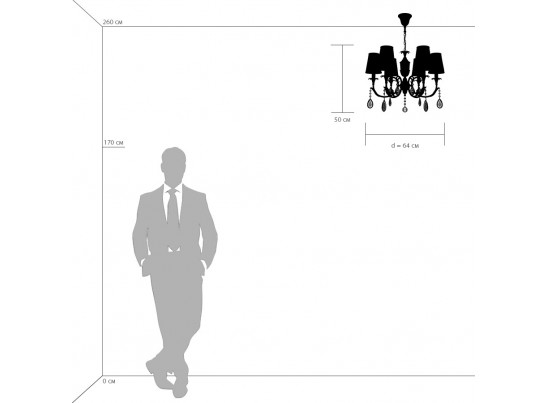 Люстра подвесная Cappa Osgona 691064 в Ростове-на-Дону
