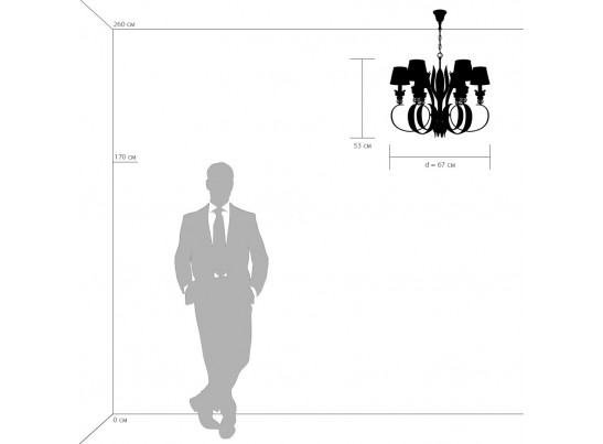 Люстра подвесная Antique Lightstar 783061 в Ростове-на-Дону