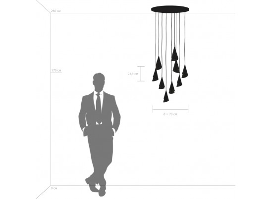 Подвес Cone Lightstar 757090 в Ростове-на-Дону