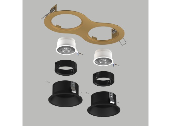 Комплект со светильником Domino Lightstar D6230707BMOD в Ростове-на-Дону