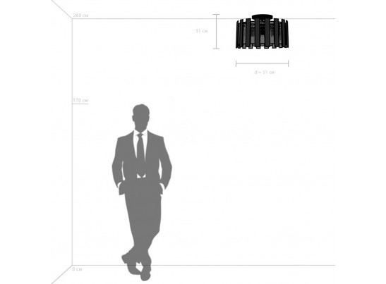 Люстра потолочная Agave Lightstar 712052 в Ростове-на-Дону