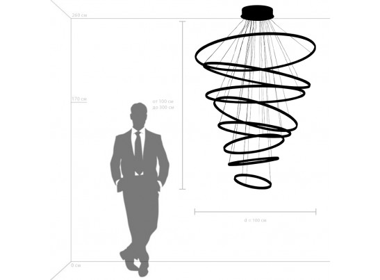 Люстра подвесная Rotonda Lightstar 736483 в Ростове-на-Дону