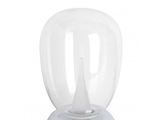 Настольная лампа диммируемая 10W 3000K прозрачный/хром Uovo III Lightstar 807904 в Ростове-на-Дону