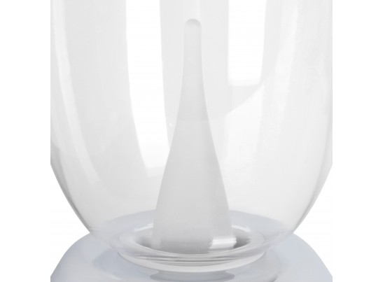 Настольная лампа диммируемая 10W 3000K прозрачный/хром Uovo III Lightstar 807904 в Ростове-на-Дону