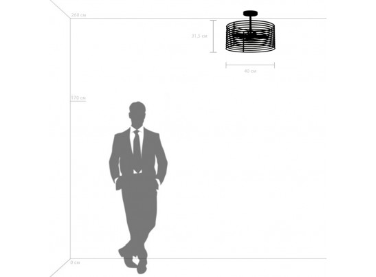 Люстра потолочная Zeta Lightstar 728043 в Ростове-на-Дону