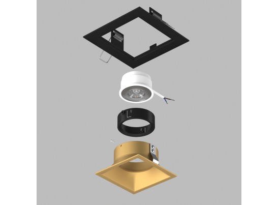 Комплект со светильником Domino Lightstar D51703BMOD в Ростове-на-Дону