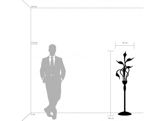 Торшер Cigno Collo Lightstar 751766 в Ростове-на-Дону