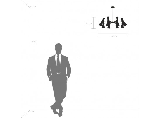 Люстра потолочная Dumo Lightstar 816087 в Ростове-на-Дону