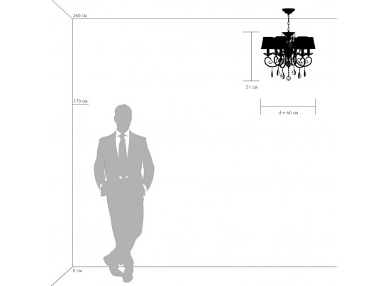 Люстра подвесная Ricerco Osgona 693064 в Ростове-на-Дону