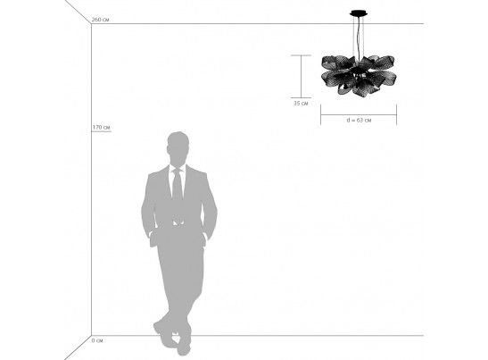 Люстра подвесная Ciambo Lightstar 820110 в Ростове-на-Дону