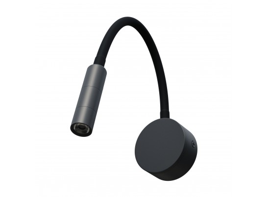 Бра 3W 145LM 3000K, черный Omega Lightstar 200137 в Ростове-на-Дону